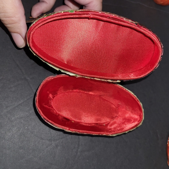 VINTAGE JAPANESE FOLK ART COUNTRY HANDMADE BAMBOO ROOSTER TRINKET BOX & 3 SMALL - Picture 10 of 10